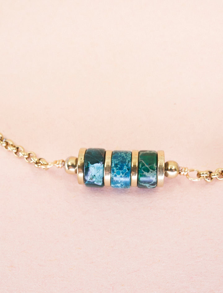COLLAR BONITO CHARLOTTE VERDE