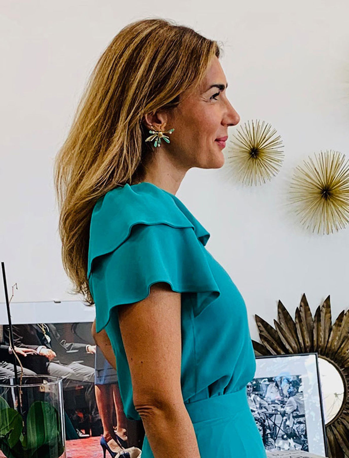 Green Elegant Top
