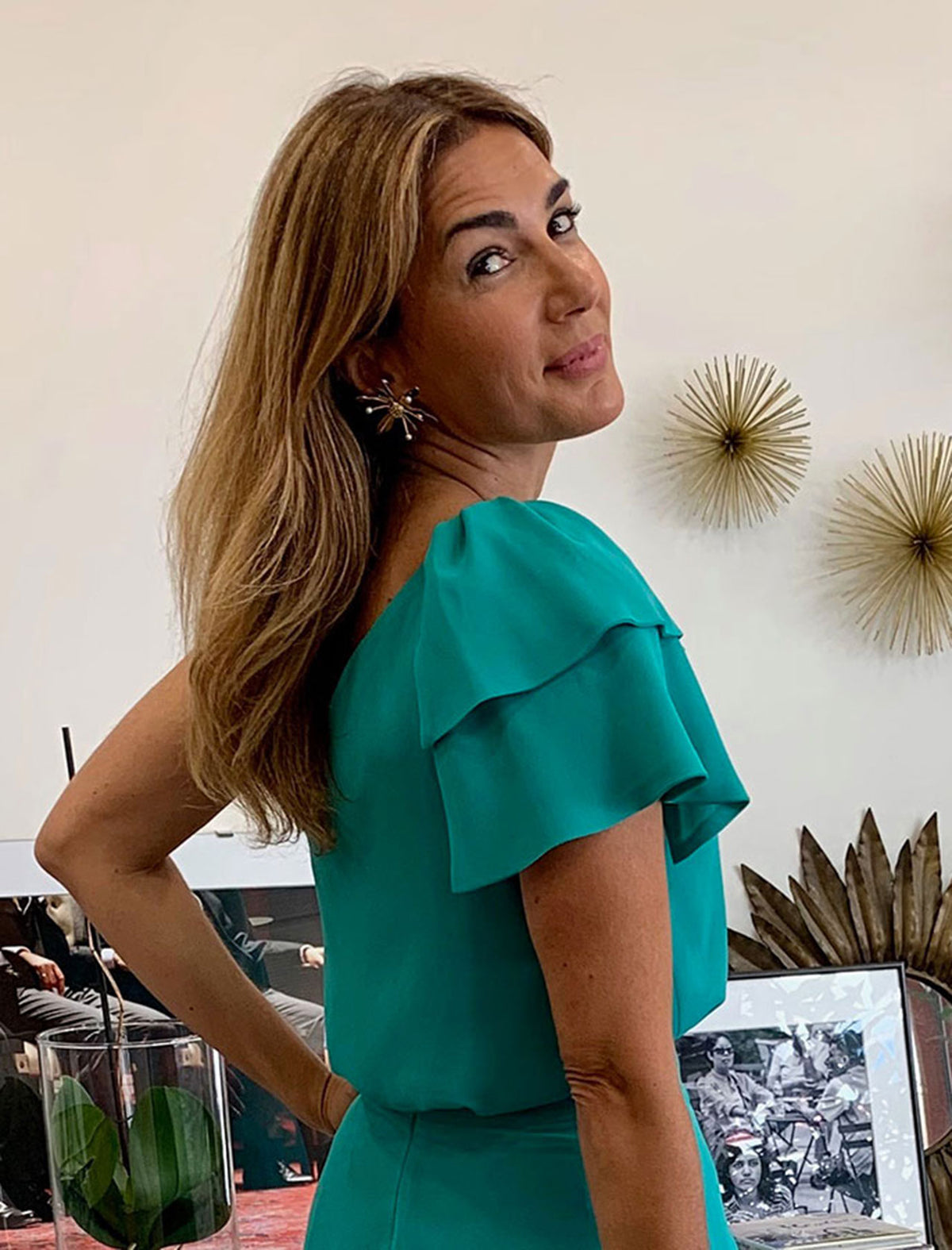 Green Elegant Top