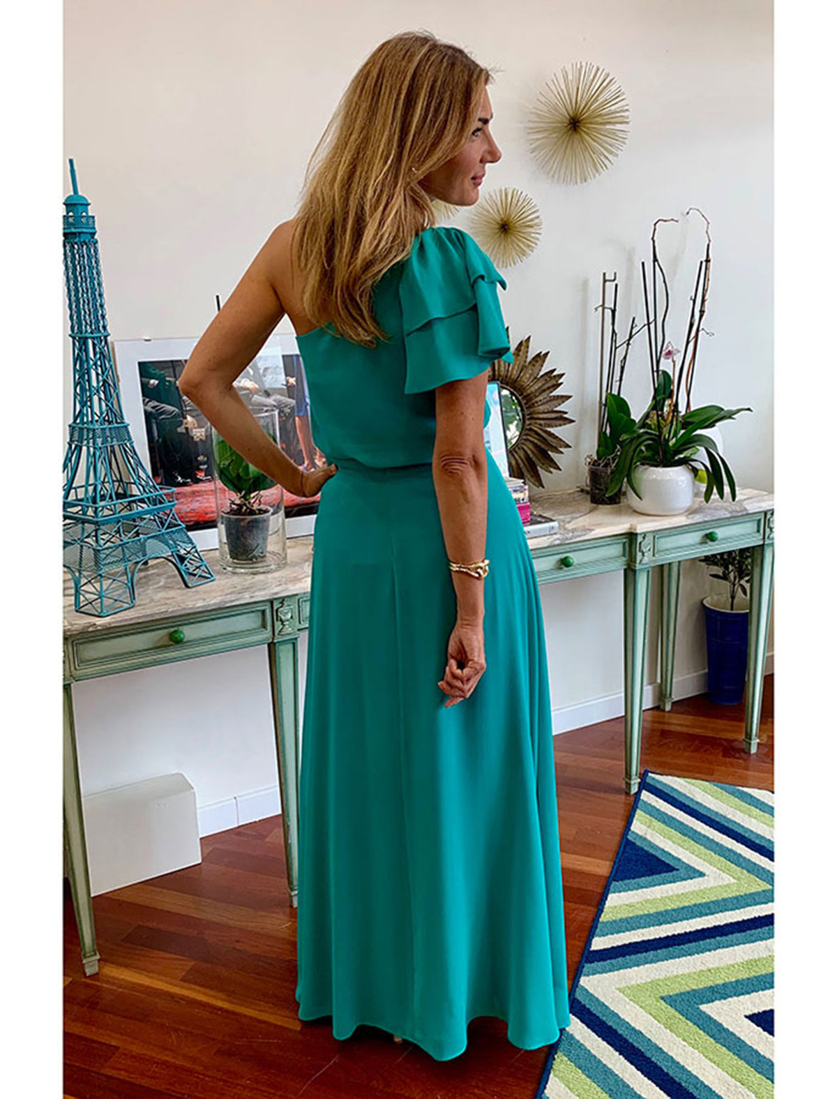 Falda Giorgio verde