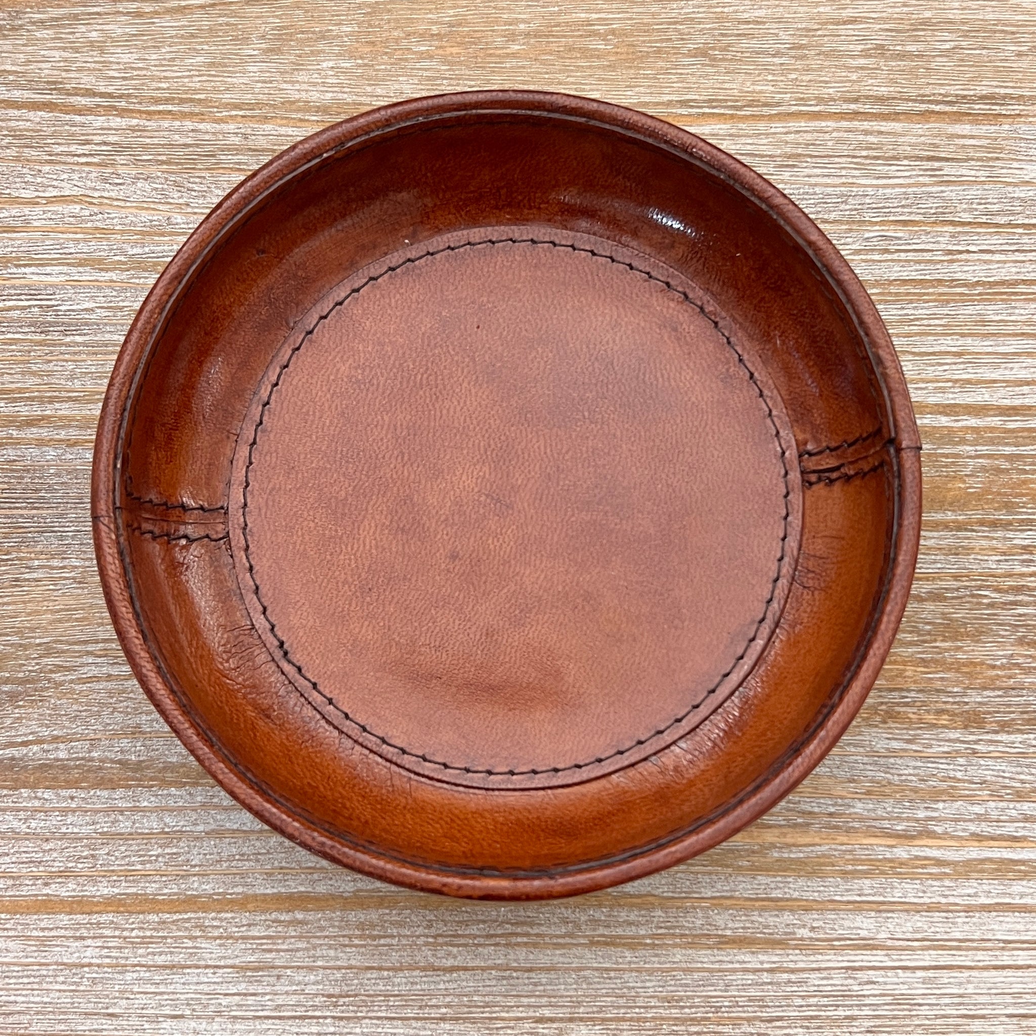 SMALL LEATHER TRAY