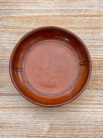 SMALL LEATHER TRAY