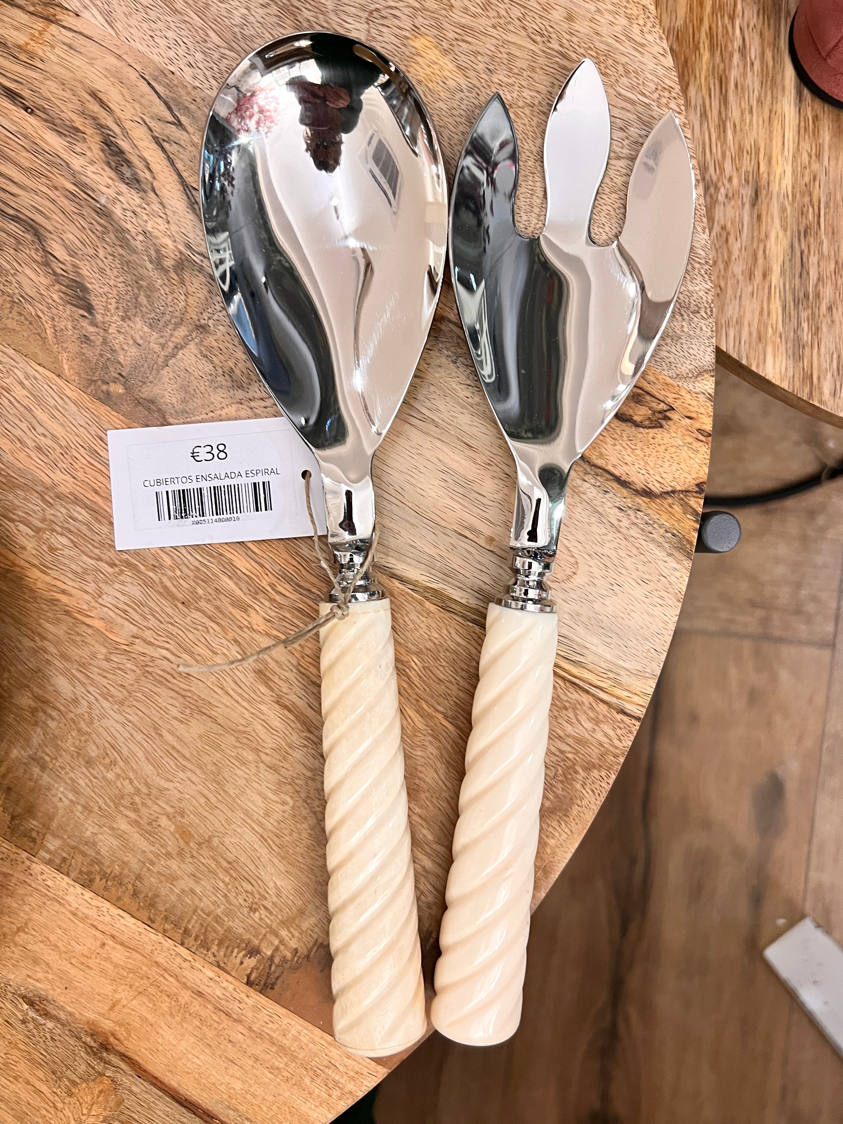 SPIRAL SALAD CUTLERY